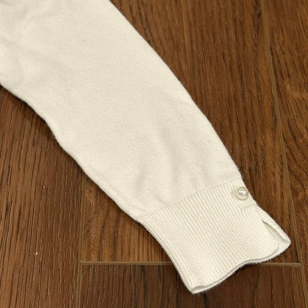 ZARA Girls Ivory Cardigan 6x - Picture 9 of 10